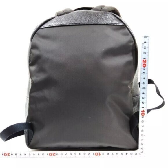 COACH Black Leather Backpack Bag 89-083025